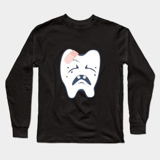 Toothy Feel Pain Long Sleeve T-Shirt